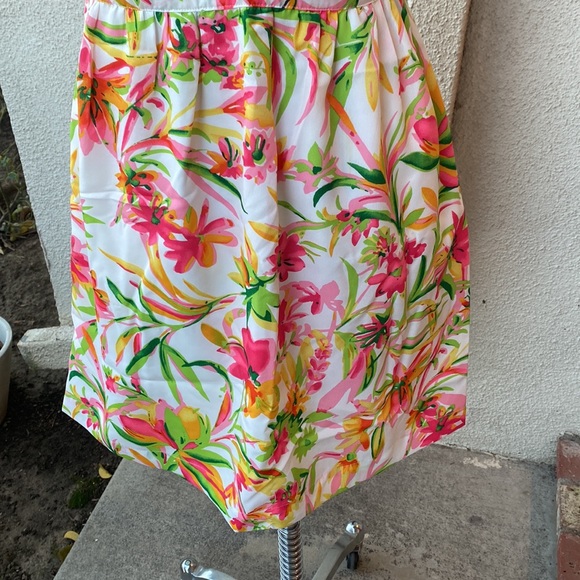 J.Crew beautiful seaside cami floral dress w/ great usable pockets - Picture 4 of 13